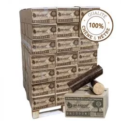 Bois Densifié Premium - 80 Cartons